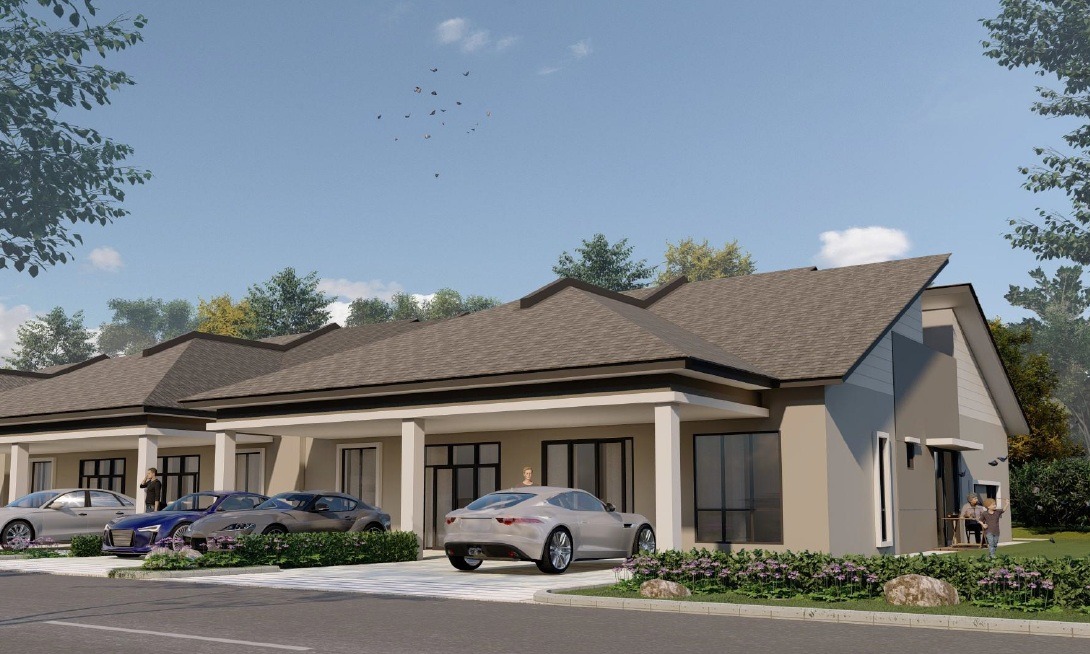 Kampung Tengah, SS Terrace House