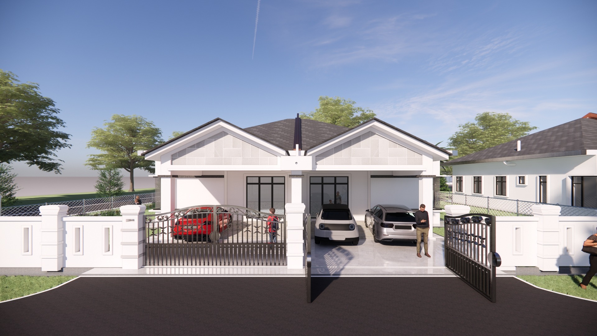 Taman Mahkota (Fasa 8), Semi-D